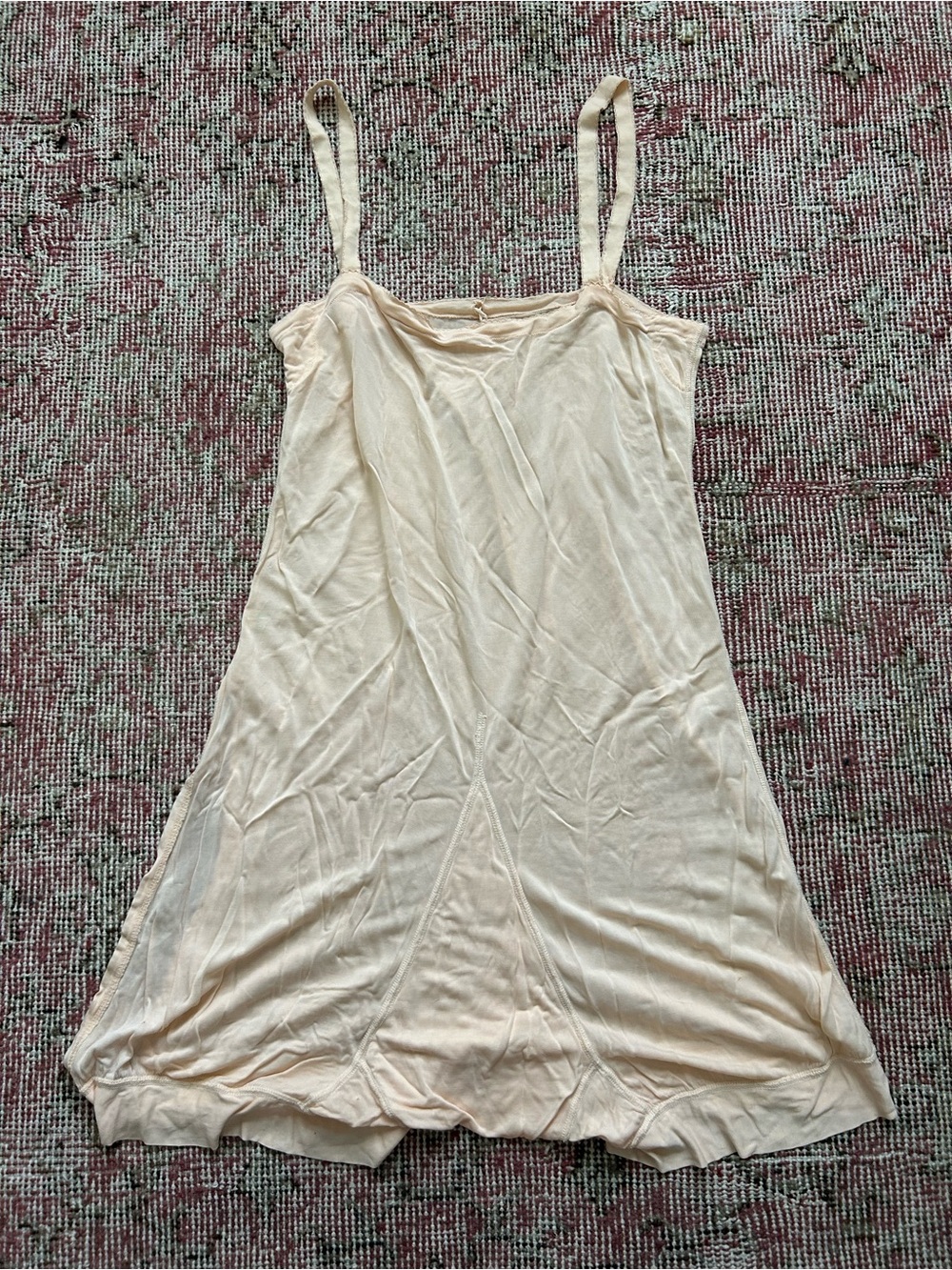1940s Pink Teddy/Step In - Picture 2 of 4